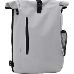 vidaXL Cykelväska Grå 31 x 13 x 58 cm Polyester