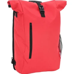 vidaXL Cykelväska Röd 31 x 13 x 58 cm Polyester