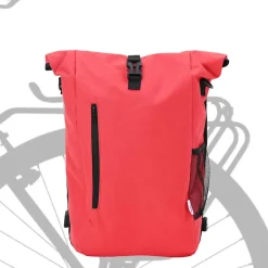 vidaXL Cykelväska Röd 31 x 13 x 58 cm Polyester