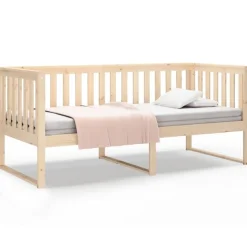 vidaXL Dagbädd utan madrass 90x200 cm massiv furu