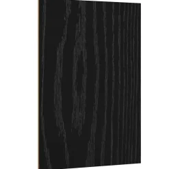 vidaXL Dekorpaneler 12 pcs Svart Ek 15 x 21 x 0.27 cm Konstruerat trä