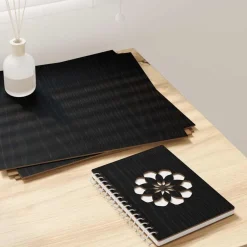 Online vidaXL Dekorpaneler 12 pcs 30 x 30 x 0.27 cm Konstruerat trä Svart ek