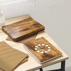 vidaXL Dekorpaneler 12 pcs Rökt ek 15 x 21 x 0.27 cm Konstruerat trä