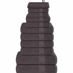 Sale vidaXL 12-delat handduksset FROGN 360 gsm Antracit
