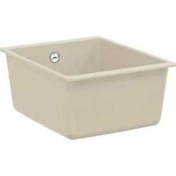 vidaXL Diskho 370 x 460 mm 80% Kvarts och 20% Resin Beige