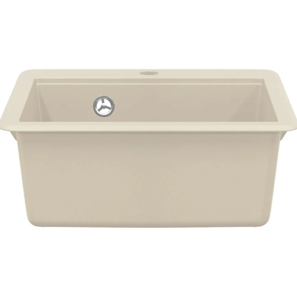 vidaXL Diskho Beige 470 x 440 mm Granit