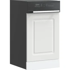 vidaXL Diskmaskinspanel Kalmar vit 45x1,5x57 cm konstruerat trä