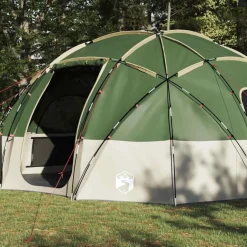 New vidaXL Dome Tält med tak med lagring 475 x 475 x 235 cm taffeta Grön