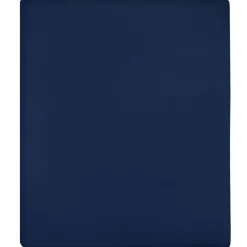 Outlet vidaXL Dra-på-lakan jersey 90x200 cm bomull Marinblå