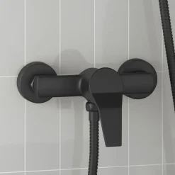 Hot vidaXL Duschblandare G 1 / 2 tum Mässing Svart