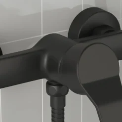 Hot vidaXL Duschblandare G 1 / 2 tum Mässing Svart