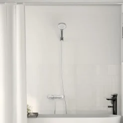 Hot vidaXL Duschhuvud Set G 1 / 2 tum Mässing Krom
