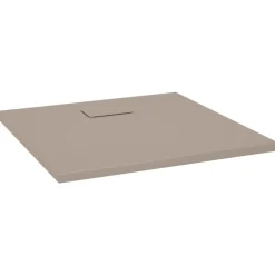 Discount vidaXL Duschkar SMC 80x80 cm Brun