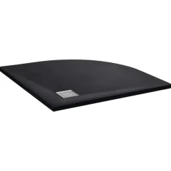 New vidaXL Duschkar SMC 90x90 cm Svart