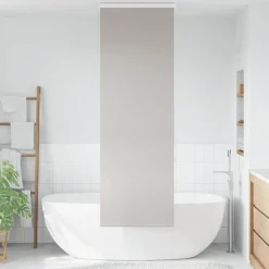 vidaXL Duschrullgardin med kassett 60x240 cm tyg bredd 56 cm