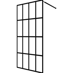 Sale vidaXL Duschvägg till duschkabin härdat klart glas 80x195 cm Transparent