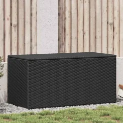 vidaXL Dynbox konstrotting 100x50x50 cm svart