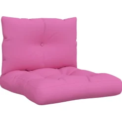 vidaXL Dynor till pallsoffa 2 st rosa Oxford-tyg
