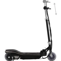 Discount vidaXL Elektrisk sparkcykel med LED 120 W Svart
