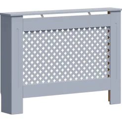 vidaXL Elementskydd antracit 112x19x81,5 cm MDF
