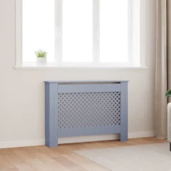 vidaXL Elementskydd antracit 112x19x81,5 cm MDF