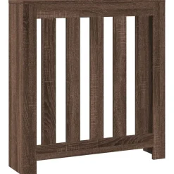 vidaXL Elementskydd brun ek 78x20x82 cm konstruerat trä