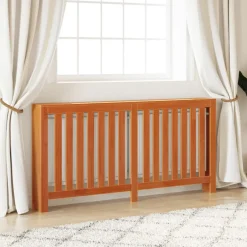 Clearance vidaXL Elementskydd vax 169x19x84 cm massiv furu Brun