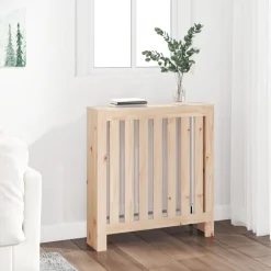 Outlet vidaXL Elementskydd 79,5x19x84 cm massiv furu Naturfärg