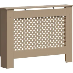 New vidaXL Elementskydd 112x19x81,5 cm MDF Brun