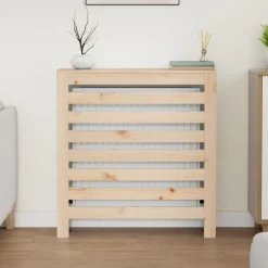 Hot vidaXL Elementskydd 79,5x19x84 cm massiv furu Naturfärg