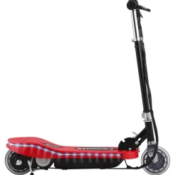 vidaXL Elsparkcykel med LED 120 W röd