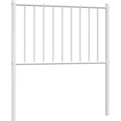 Online vidaXL Ersättningsgavel metall 75 cm Vit