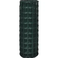 Clearance vidaXL Eurofence stål 10 x 0,8 m Grön