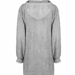Hot vidaXL Filt-hoodie KINN L Bomull Grå