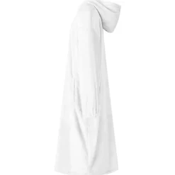 Best vidaXL Filt-hoodie s Flanell Vit