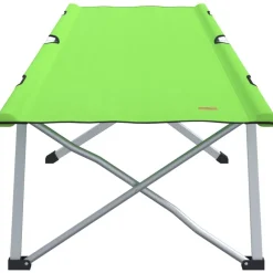 New vidaXL Fällbar Camping Säng Grön 194 x 62,5 x 42,5 cm Oxford och Stål Mörkgrön