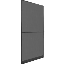 Outlet vidaXL Fällbart insektsfilter och svart 100 x 215 cm Antracit
