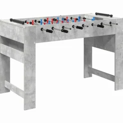 vidaXL Foosballbord BetongGrå 125 x 60,5 x 80 cm Konstruerat trä