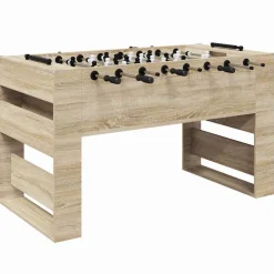 Online vidaXL Foosballbord Sonoma-ek 146,5 x 74 x 85 cm Konstruerat trä Sonoma ek
