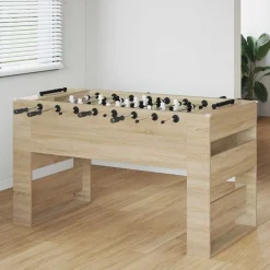 Online vidaXL Foosballbord Sonoma-ek 146,5 x 74 x 85 cm Konstruerat trä Sonoma ek