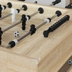 Online vidaXL Foosballbord Sonoma-ek 146,5 x 74 x 85 cm Konstruerat trä Sonoma ek