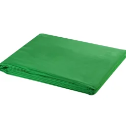 vidaXL Fotobakgrund utan stativ bomull grön 300x300 cm chroma key