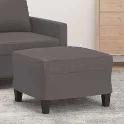 Sale vidaXL Fotpall 60x50x41 cm konstläder Grå