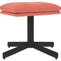 Sale vidaXL Fotpall 60x60x36 cm sammet Rosa