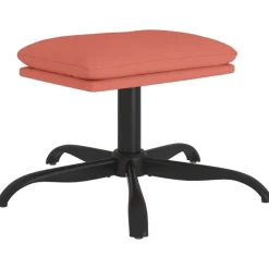 Sale vidaXL Fotpall 60x60x36 cm sammet Rosa