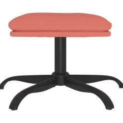 Sale vidaXL Fotpall 60x60x36 cm sammet Rosa
