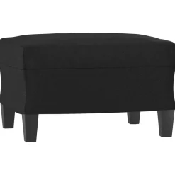 Discount vidaXL Fotpall 60x50x41 cm konstläder Svart