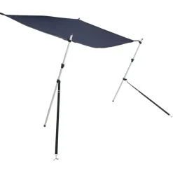vidaXL Förlängningsdel för båtkapell marinblå 170x208x(115-183) cm