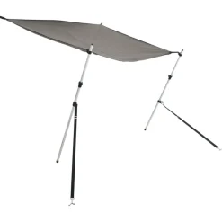 vidaXL Förlängningsdel för båtkapell antracit 170x208x(115-183) cm