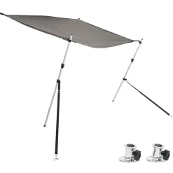 Online vidaXL Förlängningsdel för båtkapell grå 170x170x(113-182,5)cm Antracit
